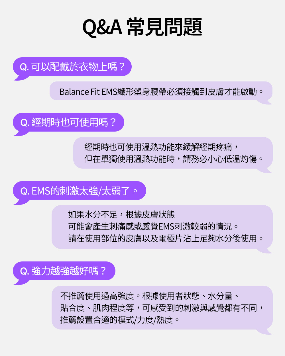 Balance Fit EMS Slim Belt EMS纖形塑身腰帶